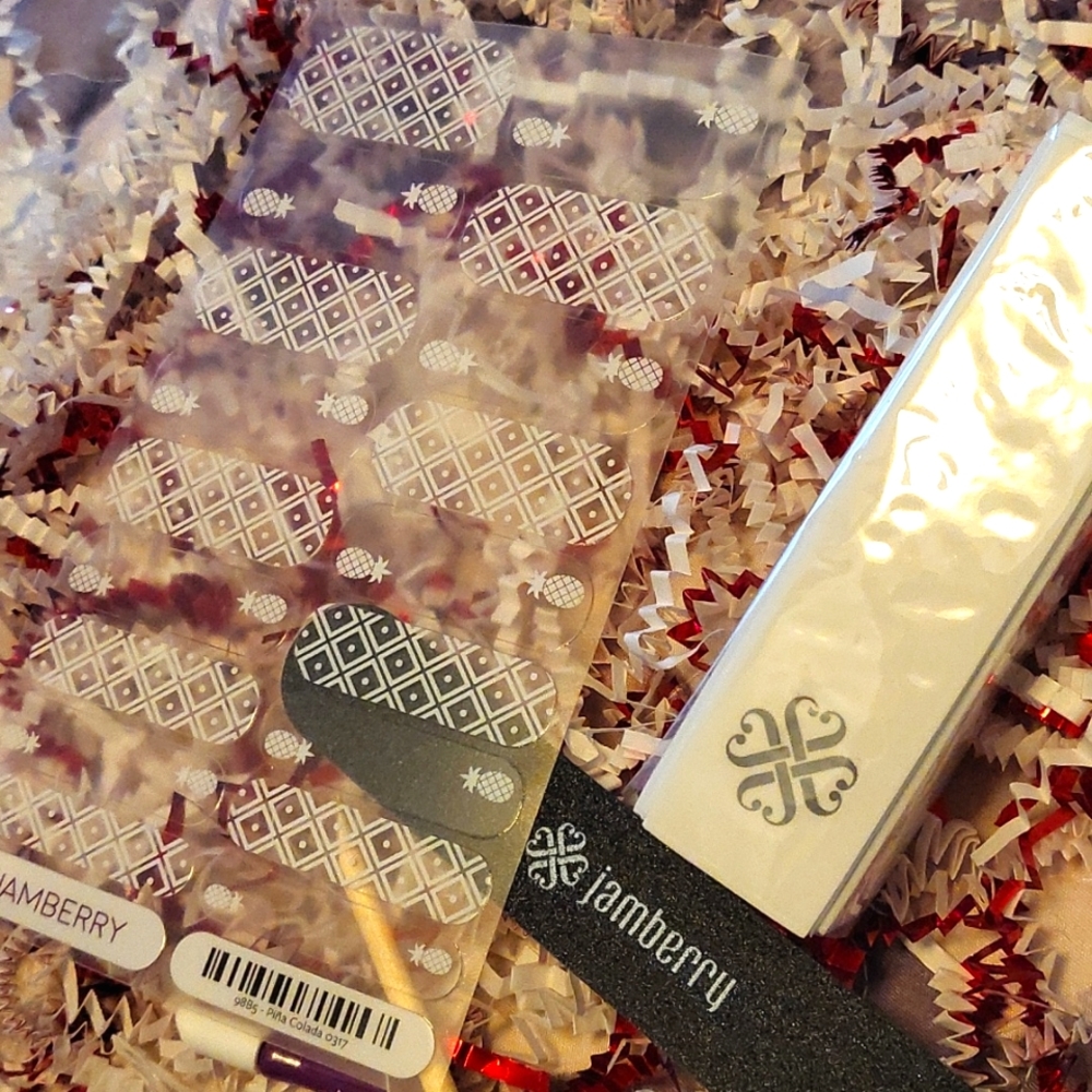 🍍Pina Colada🍍 Jamberry Nail Wraps NWOT Bundle and Save!